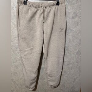 NWT Beverly Hills Polo club Sweatpants Womens Tan cream